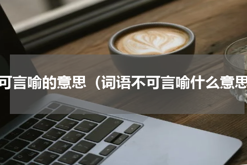 不可言喻的意思（词语不可言喻什么意思）