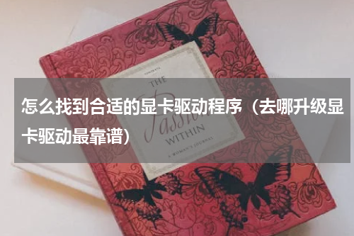 怎么找到合适的显卡驱动程序（去哪升级显卡驱动最靠谱）