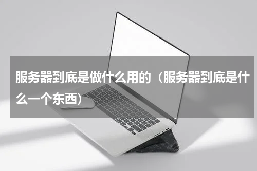 服务器到底是做什么用的（服务器到底是什么一个东西）