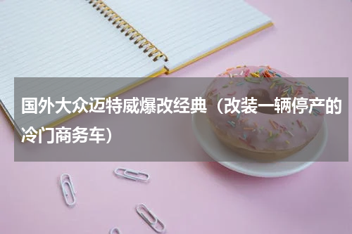 国外大众迈特威爆改经典（改装一辆停产的冷门商务车）