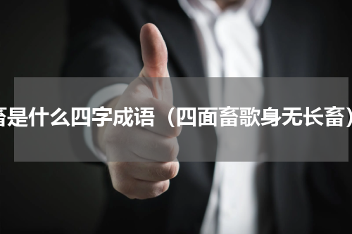 畜是什么四字成语（四面畜歌身无长畜）
