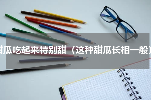 甜瓜吃起来特别甜（这种甜瓜长相一般）