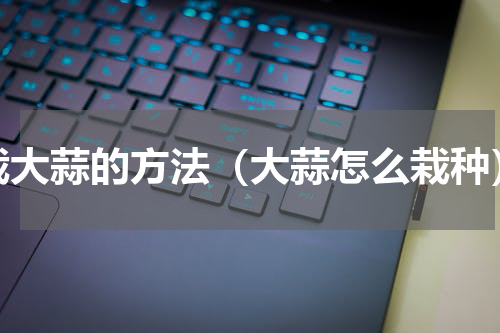 栽大蒜的方法（大蒜怎么栽种）