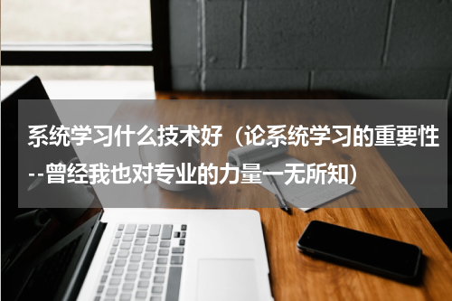 系统学习什么技术好（论系统学习的重要性--曾经我也对专业的力量一无所知）