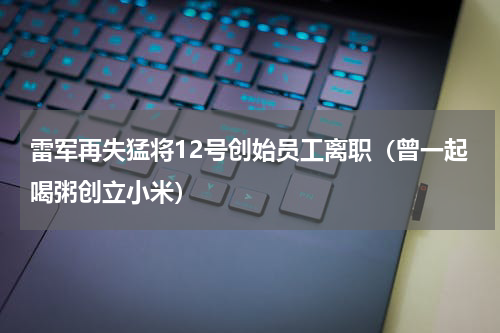 雷军再失猛将12号创始员工离职（曾一起喝粥创立小米）