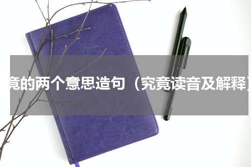 究竟的两个意思造句（究竟读音及解释）