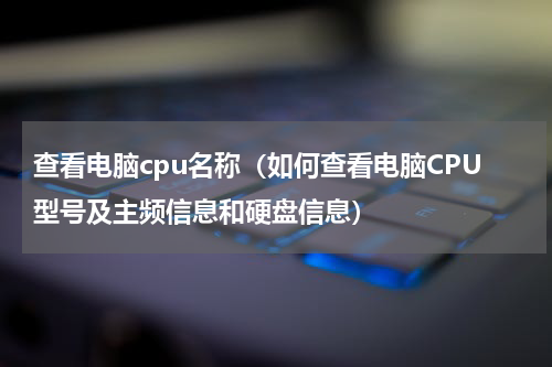 查看电脑cpu名称（如何查看电脑CPU型号及主频信息和硬盘信息）