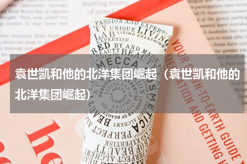 袁世凯和他的北洋集团崛起（袁世凯和他的北洋集团崛起）