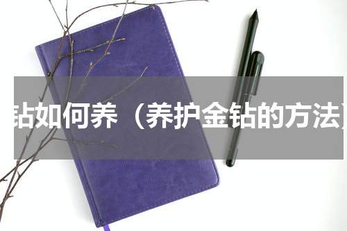 金钻如何养（养护金钻的方法）