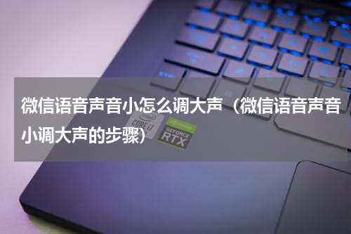 微信语音声音小怎么调大声（微信语音声音小调大声的步骤）