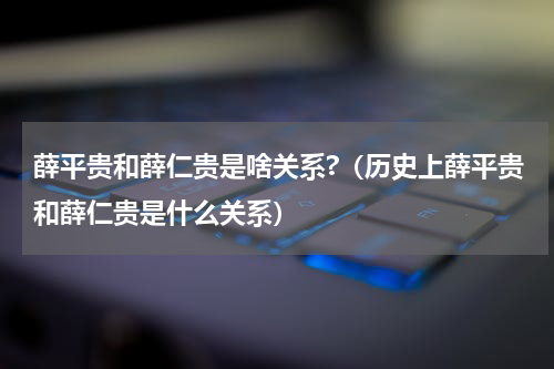 薛平贵和薛仁贵是啥关系?（历史上薛平贵和薛仁贵是什么关系）