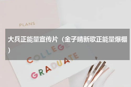 大兵正能量宣传片（金子晴新歌正能量爆棚）