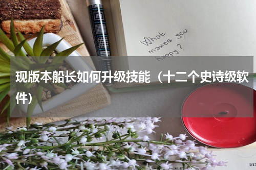 现版本船长如何升级技能（十二个史诗级软件）