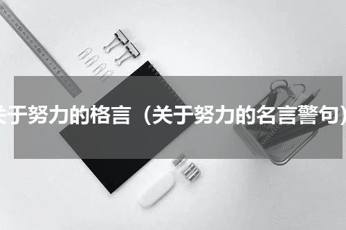 关于努力的格言（关于努力的名言警句）