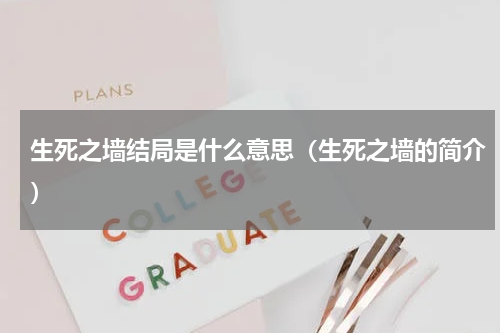 生死之墙结局是什么意思（生死之墙的简介）
