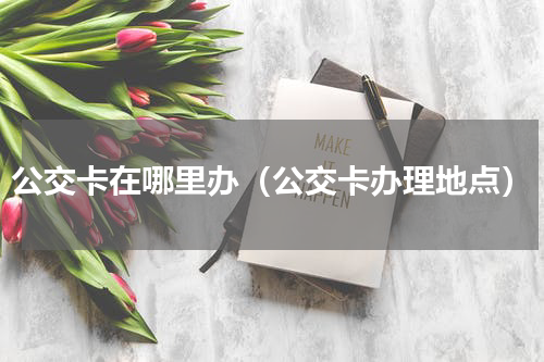 公交卡在哪里办（公交卡办理地点）