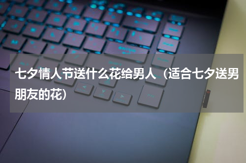 七夕情人节送什么花给男人（适合七夕送男朋友的花）