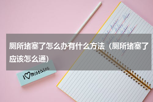 厕所堵塞了怎么办有什么方法（厕所堵塞了应该怎么通）