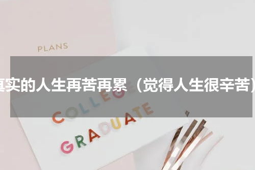 真实的人生再苦再累（觉得人生很辛苦）