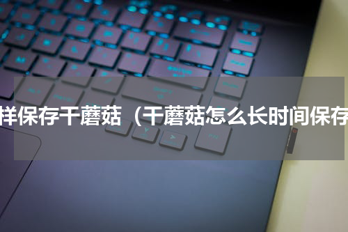 怎样保存干蘑菇（干蘑菇怎么长时间保存）