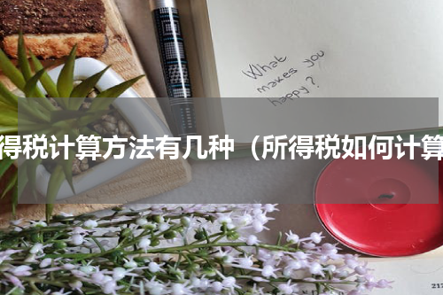 所得税计算方法有几种（所得税如何计算）