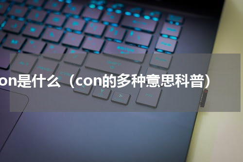 con是什么（con的多种意思科普）