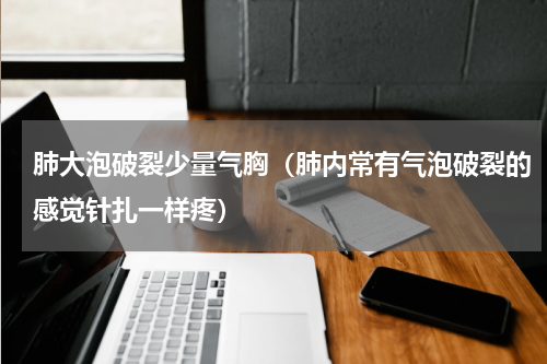 肺大泡破裂少量气胸（肺内常有气泡破裂的感觉针扎一样疼）