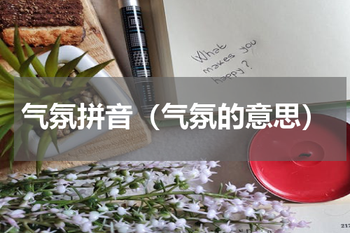 气氛拼音（气氛的意思）