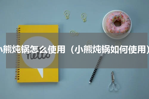 小熊炖锅怎么使用（小熊炖锅如何使用）