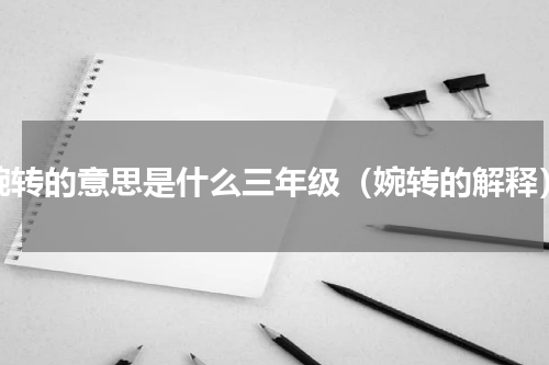 婉转的意思是什么三年级（婉转的解释）