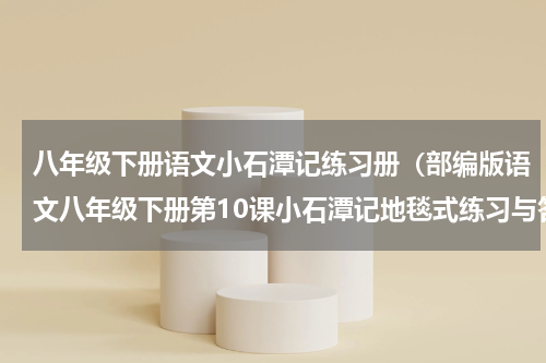 八年级下册语文小石潭记练习册（部编版语文八年级下册第10课小石潭记地毯式练习与答案）