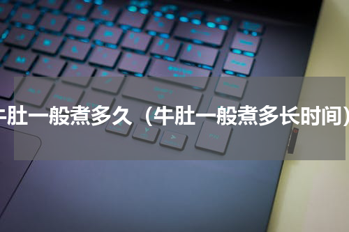 牛肚一般煮多久（牛肚一般煮多长时间）