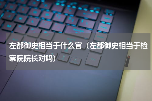 左都御史相当于什么官（左都御史相当于检察院院长对吗）