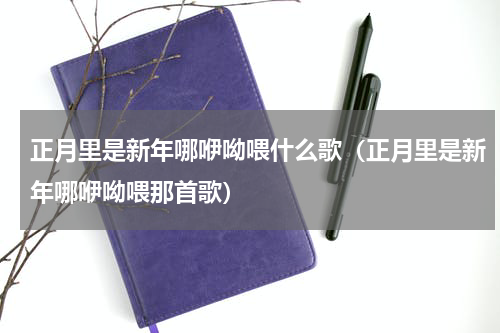 正月里是新年哪咿呦喂什么歌（正月里是新年哪咿呦喂那首歌）