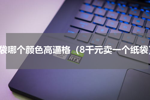 纸袋哪个颜色高逼格（8千元卖一个纸袋）
