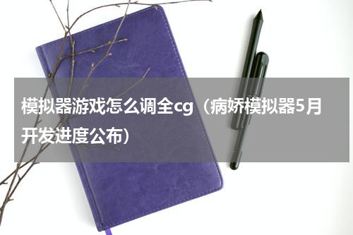 模拟器游戏怎么调全cg（病娇模拟器5月开发进度公布）