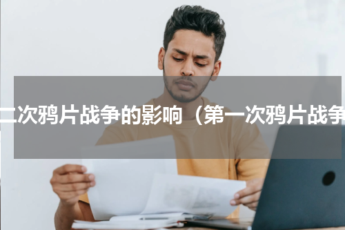 一二次鸦片战争的影响（第一次鸦片战争）
