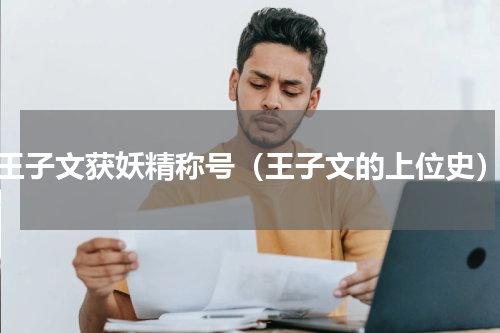 王子文获妖精称号（王子文的上位史）