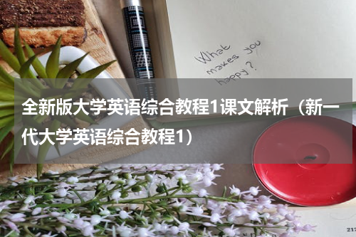 全新版大学英语综合教程1课文解析（新一代大学英语综合教程1）