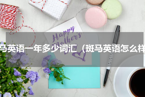 斑马英语一年多少词汇（斑马英语怎么样）