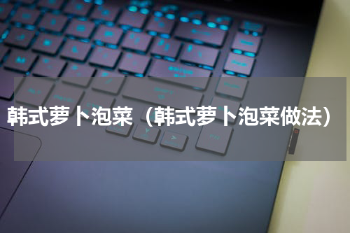 韩式萝卜泡菜（韩式萝卜泡菜做法）