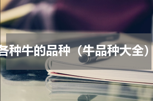各种牛的品种（牛品种大全）