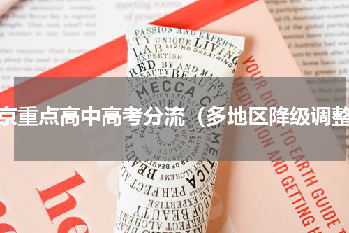 北京重点高中高考分流（多地区降级调整）