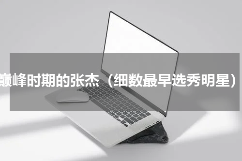巅峰时期的张杰（细数最早选秀明星）