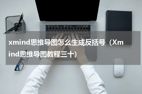 xmind思维导图怎么生成反括号（Xmind思维导图教程三十）