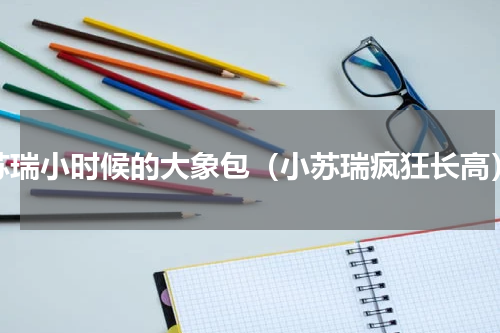 苏瑞小时候的大象包（小苏瑞疯狂长高）