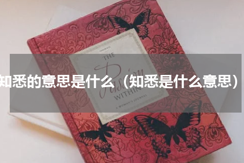 知悉的意思是什么（知悉是什么意思）