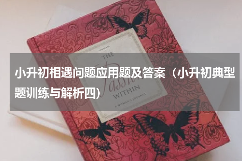 小升初相遇问题应用题及答案（小升初典型题训练与解析四）