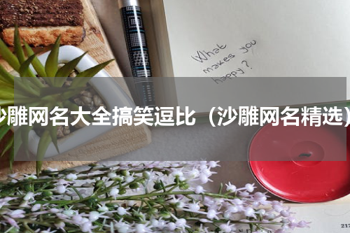 沙雕网名大全搞笑逗比（沙雕网名精选）