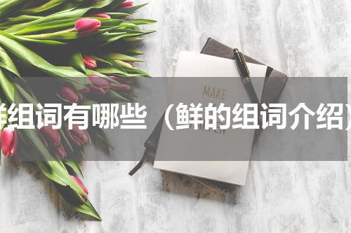 鲜组词有哪些（鲜的组词介绍）